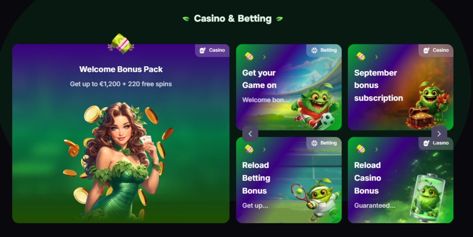 Verde Casino Screen